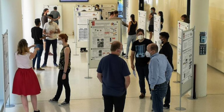 CRC 1411 poster session takes place in person!