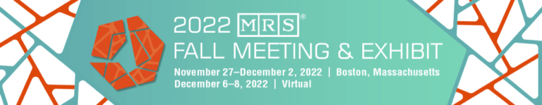 2022 MRS Fall Meeting Symposium SB05 “Emergent Order and Mesoscale Structure Formation in Soft Condensed Matter” will take place in Boston