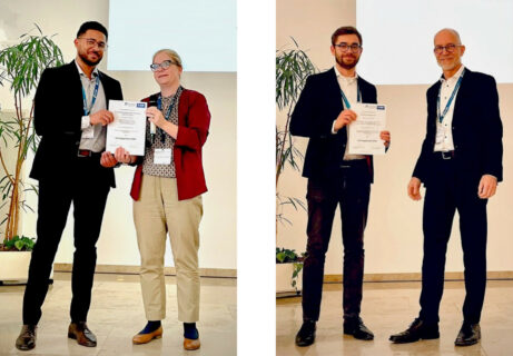 Towards entry "CRC 1411 Researchers Honoured at DECHEMA Conference"