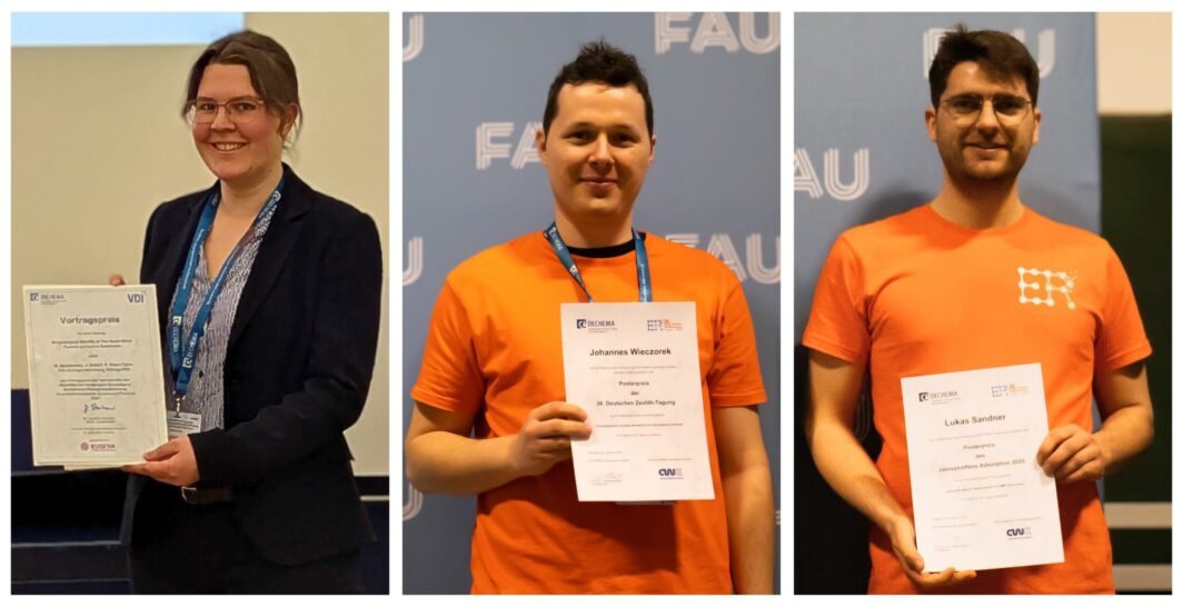 Towards entry "iRTG-ParSciTech members honoured at spring meetings on interfaces, adsorption and zeolites"