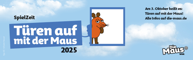 Banner zu Türen auf mit der Maus 2025