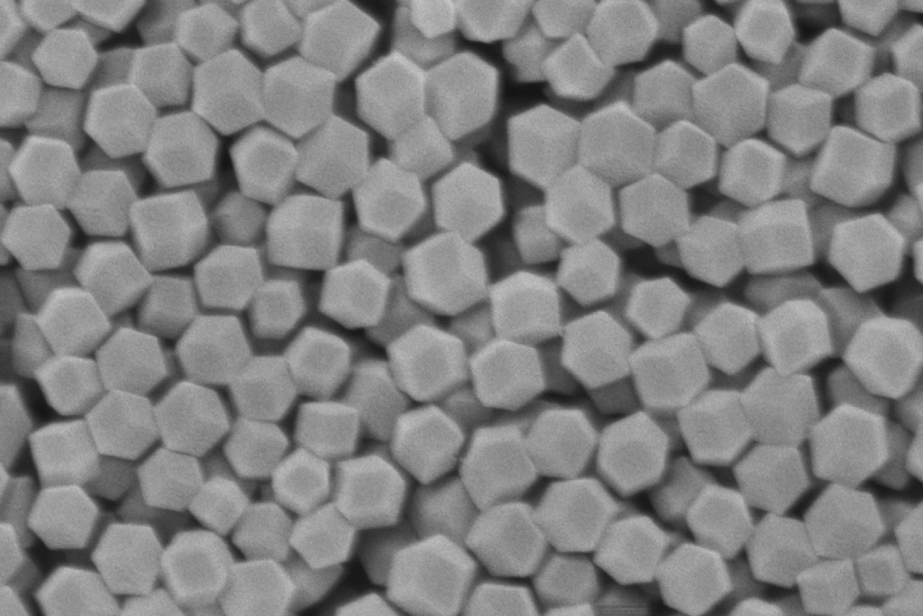Mixing Sets the Size: Additive-Free Control of ZIF-8 Particles